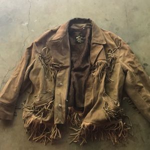 Leather vintage jacket